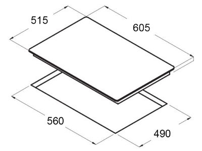 Bếp từ 3 vùng nấu Teka IT 6350 iKNOB