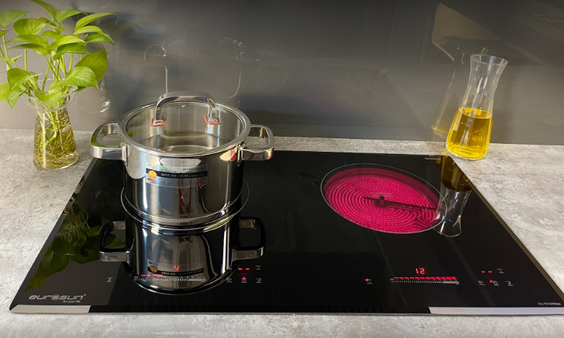 Bếp từ kết hợp hồng ngoại Eurosun EU-TE509MAX