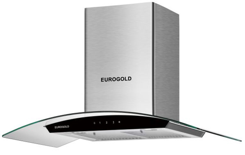 Máy hút khói, hút mùi kính cong Eurogold EUH021