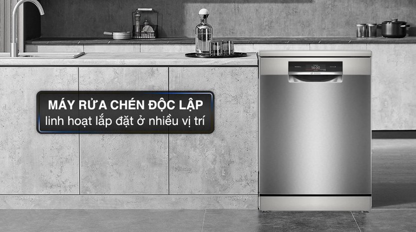 Máy rửa chén bát độc lập Bosch SMS6ZCI03E Serie 6