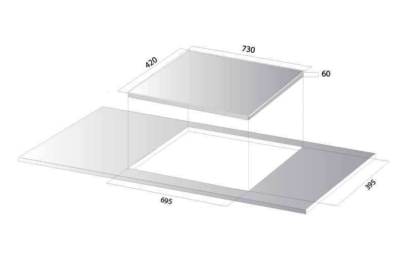 Bếp từ đôi Kocher DI-633