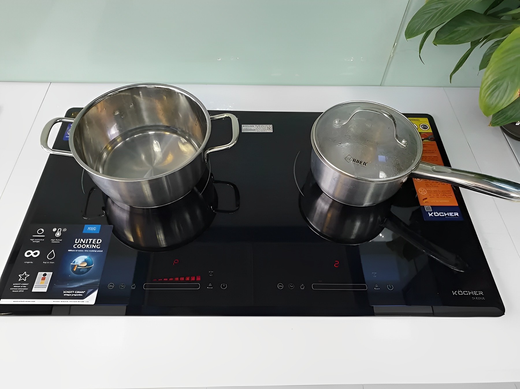 Bếp từ đôi Kocher DI-833GE