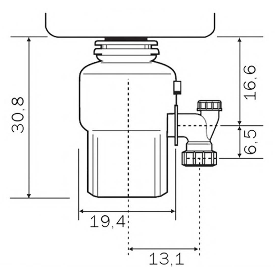 Máy hủy rác KAFF KF-BWD05