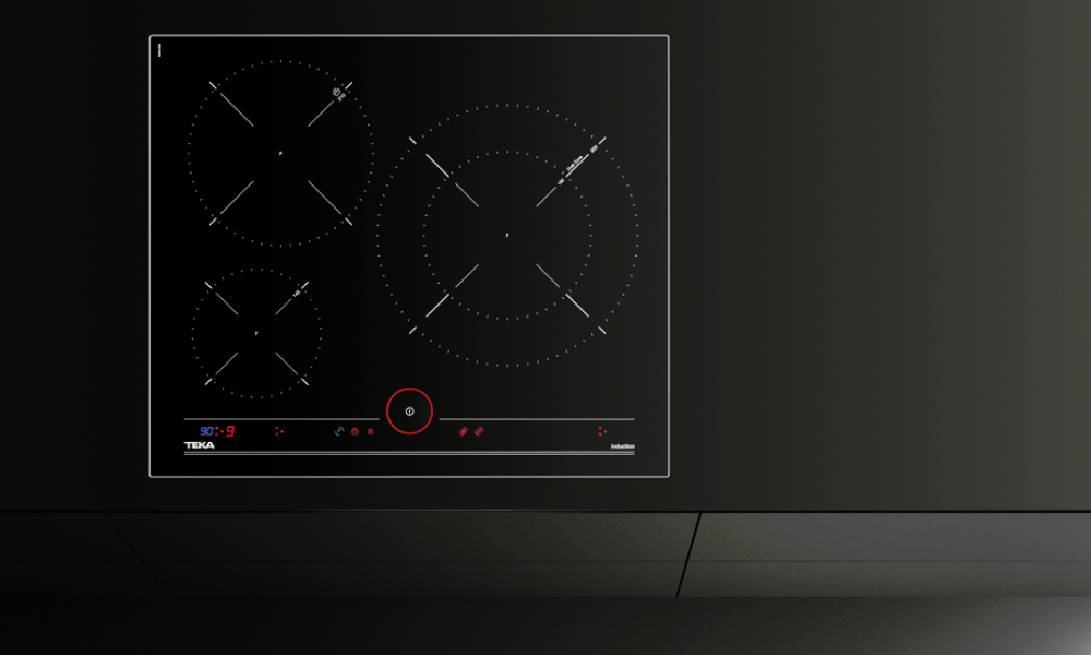 Bếp từ 3 vùng nấu Teka IT 6350 iKNOB