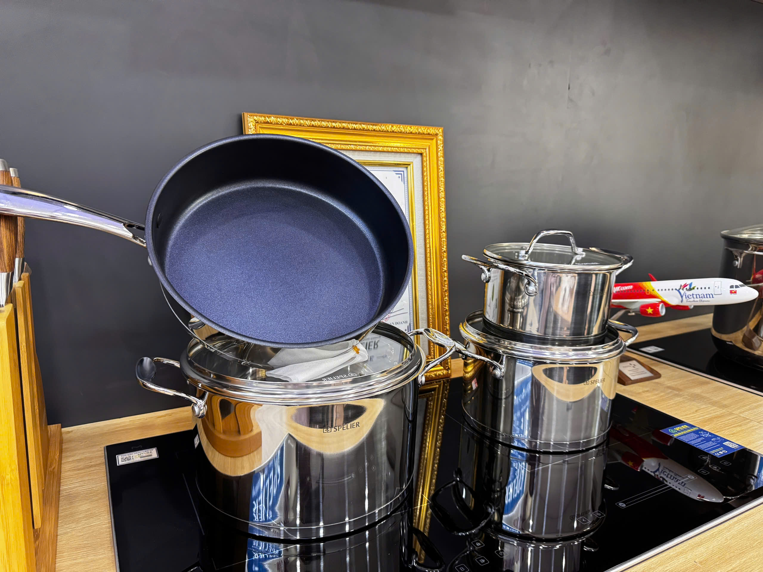 Bộ nồi inox 7 món Spelier SATURN