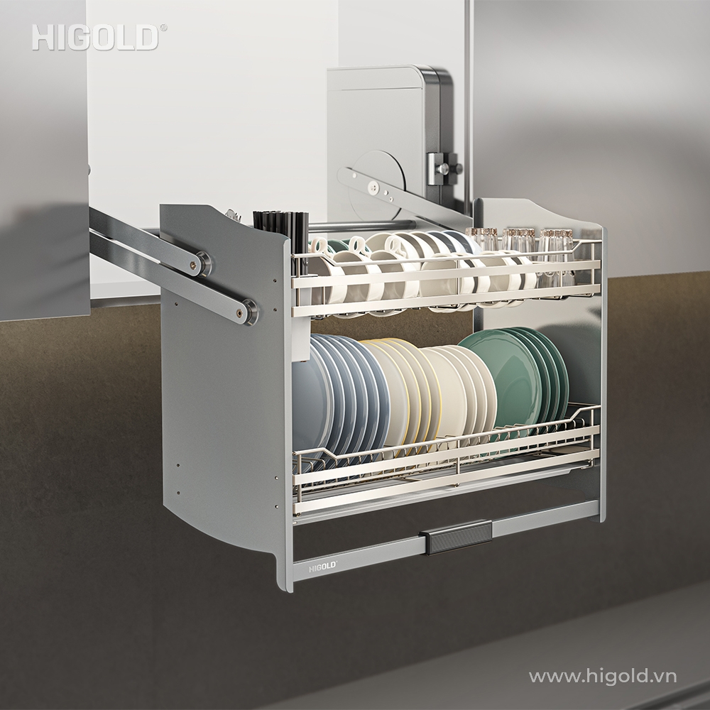 COMBO Phụ kiện tủ bếp cao cấp HIGOLD (4 Món) - Combo 8