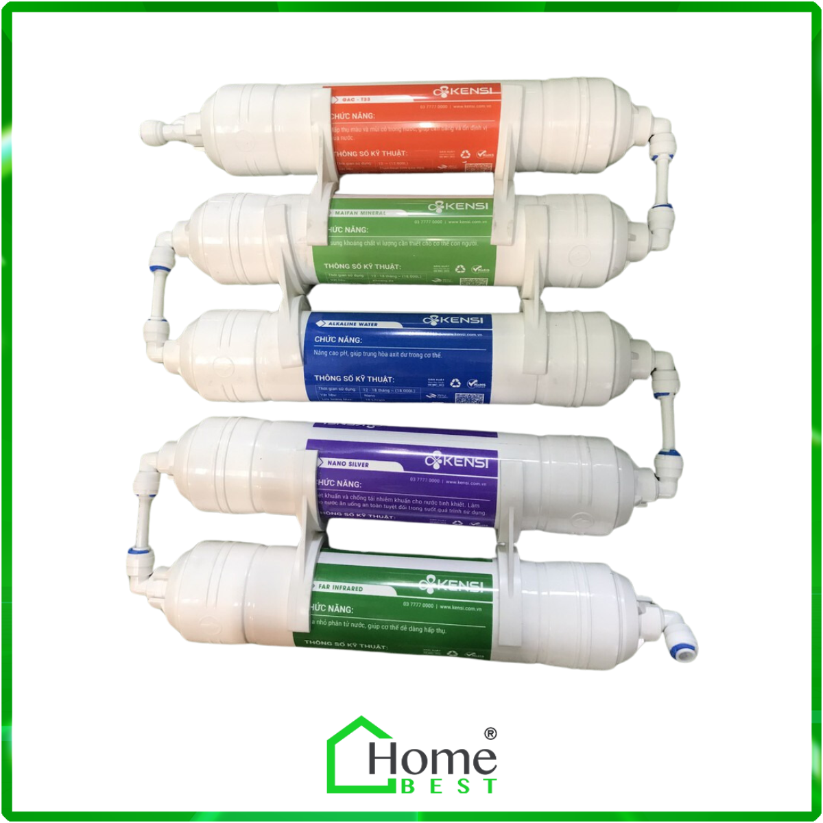 Bộ 5 lõi lọc tạo khoáng chính hãng KENSI