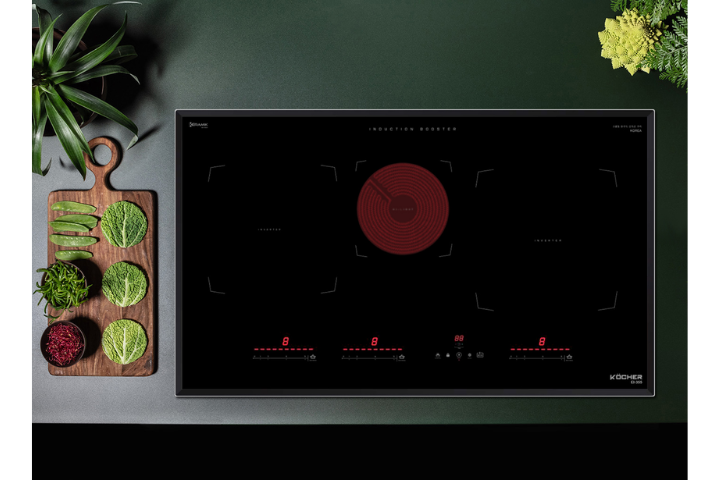 Bếp từ kết hợp hồng ngoại Kocher EI-355