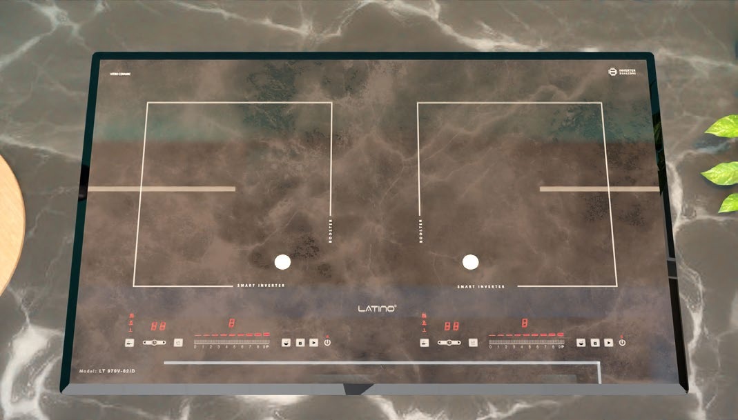 Bếp từ đôi Latino LT-979V-62ID