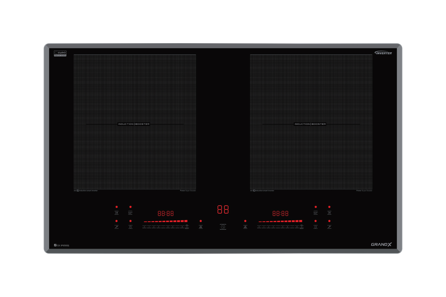 Bếp từ đôi GrandX GX IP659SE