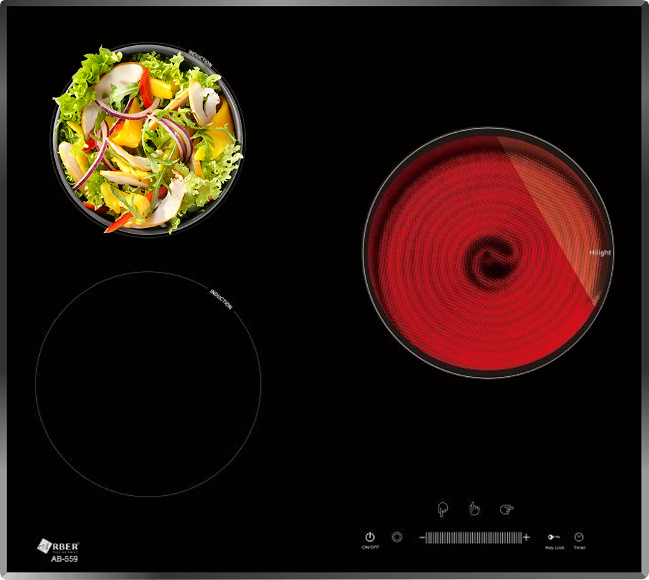 Bếp từ kết hợp hồng ngoại Arber AB-559