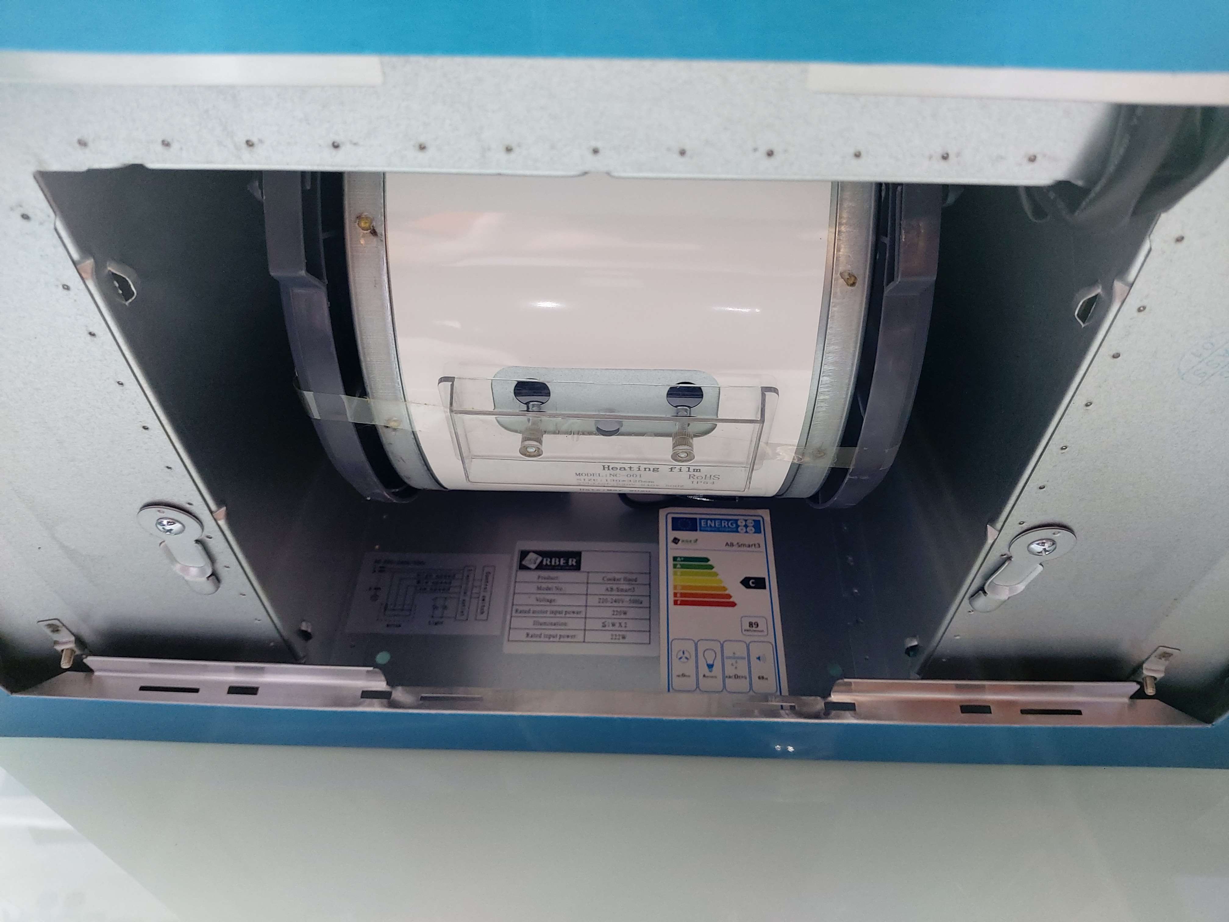 Máy hút khói, hút mùi kính cong Arber AB-SMART3