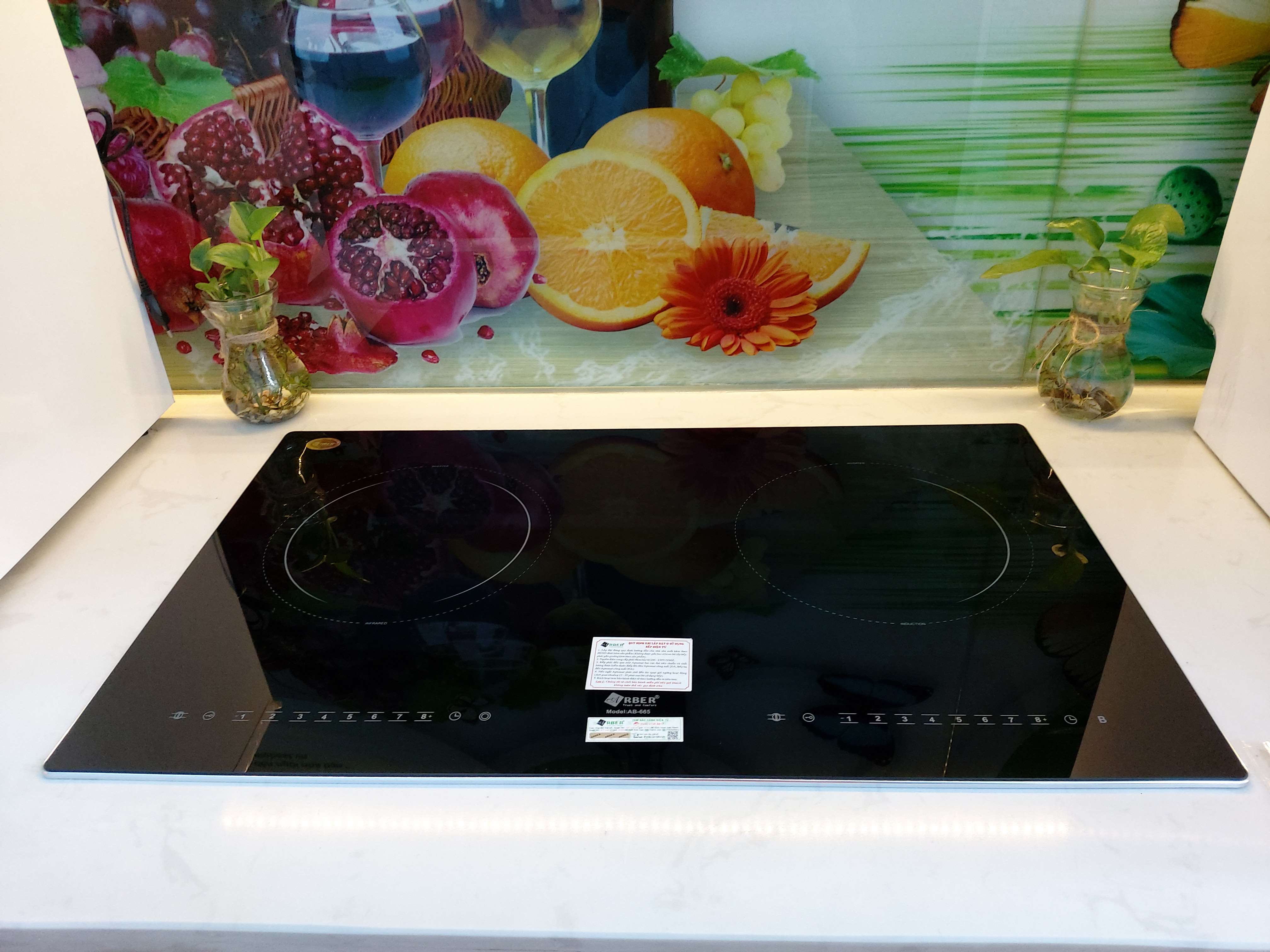 Bếp từ kết hợp hồng ngoại Arber AB-665