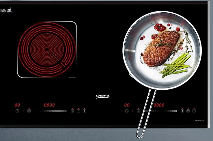 Bếp từ kết hợp hồng ngoại Chefs EH-MIX220