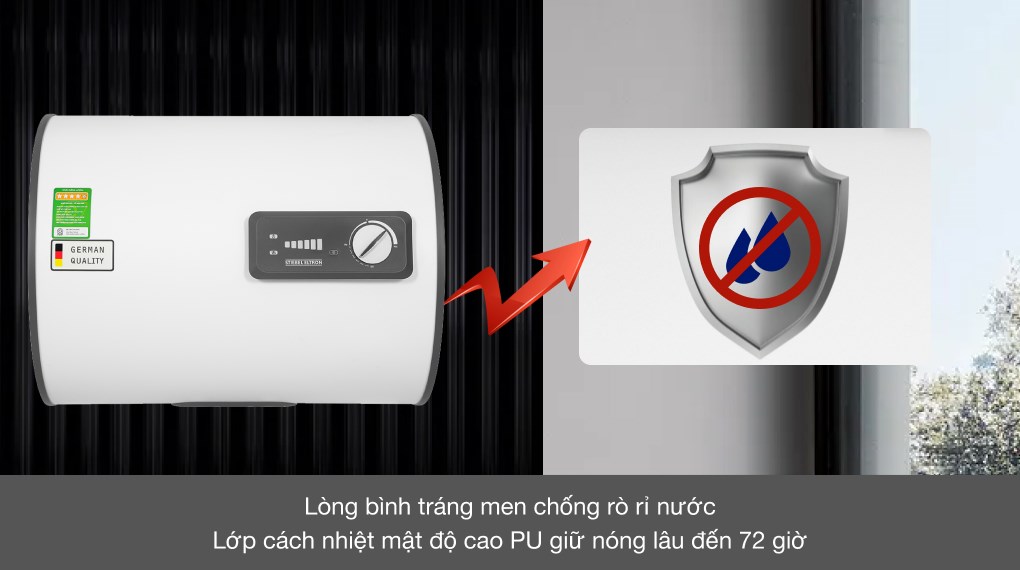 Máy nước nóng gián tiếp treo tường Stiebel Eltron ESH 30 H Plus T-VN