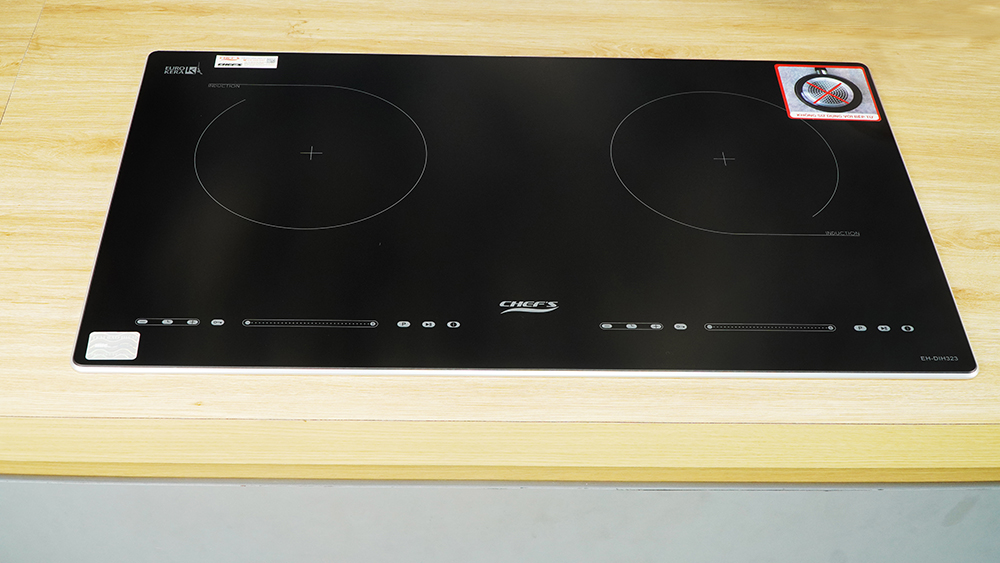 Bếp từ đôi Chefs EH-DIH323