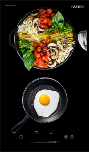 Bếp từ đôi Domino Faster FS 223DI