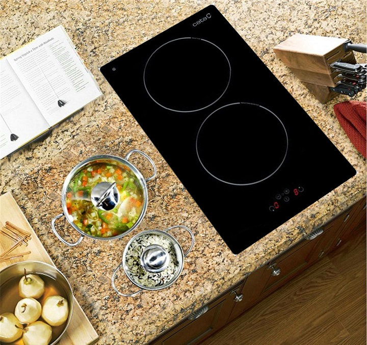 Bếp từ đôi Domino Cata IB 302 BK