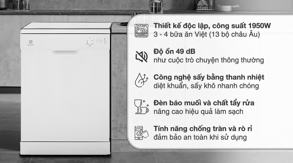 Máy rửa chén bát Electrolux ESF5206LOW