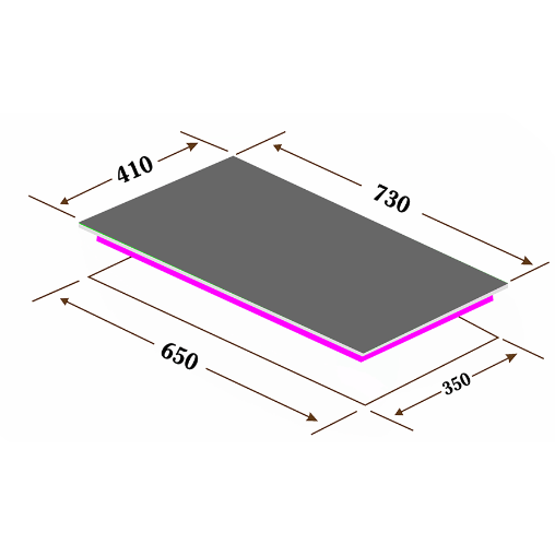 Bếp gas âm Eurosun EU-GA287