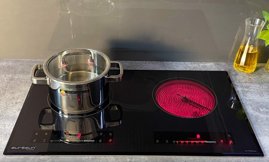 Bếp từ kết hợp hồng ngoại Eurosun EU-TE226Pro