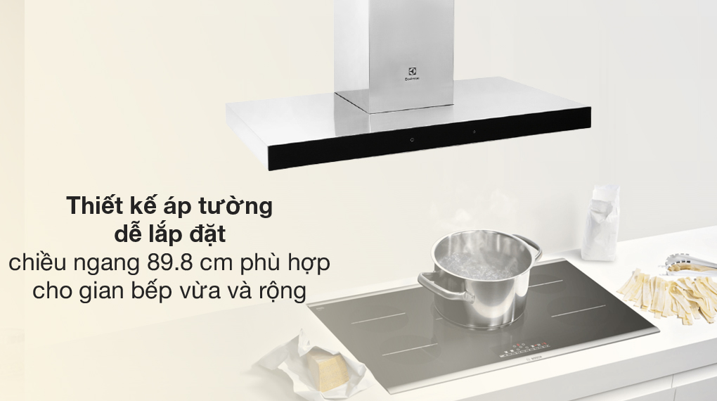 Máy hút khói, hút mùi kính ngang Electrolux LFT769X