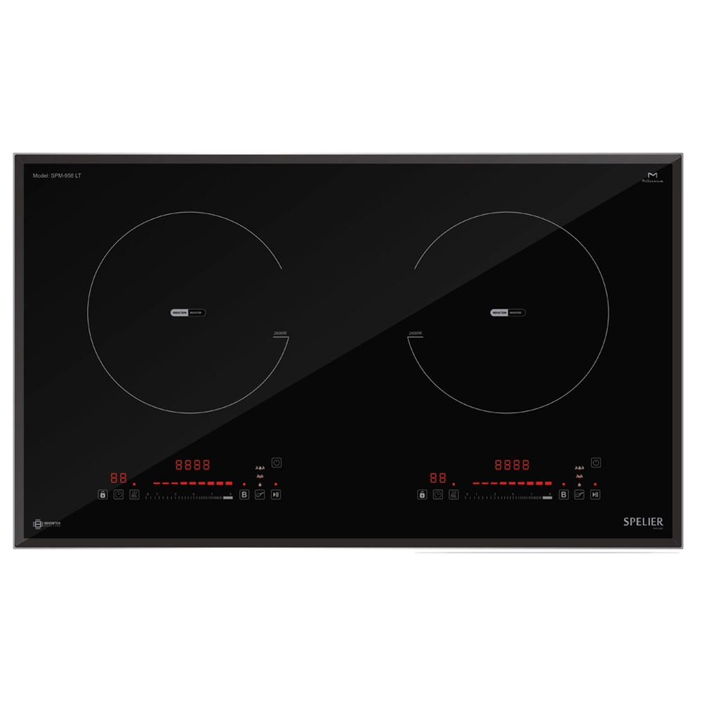 (Combo) Bếp từ đôi Spelier SPM 958LT