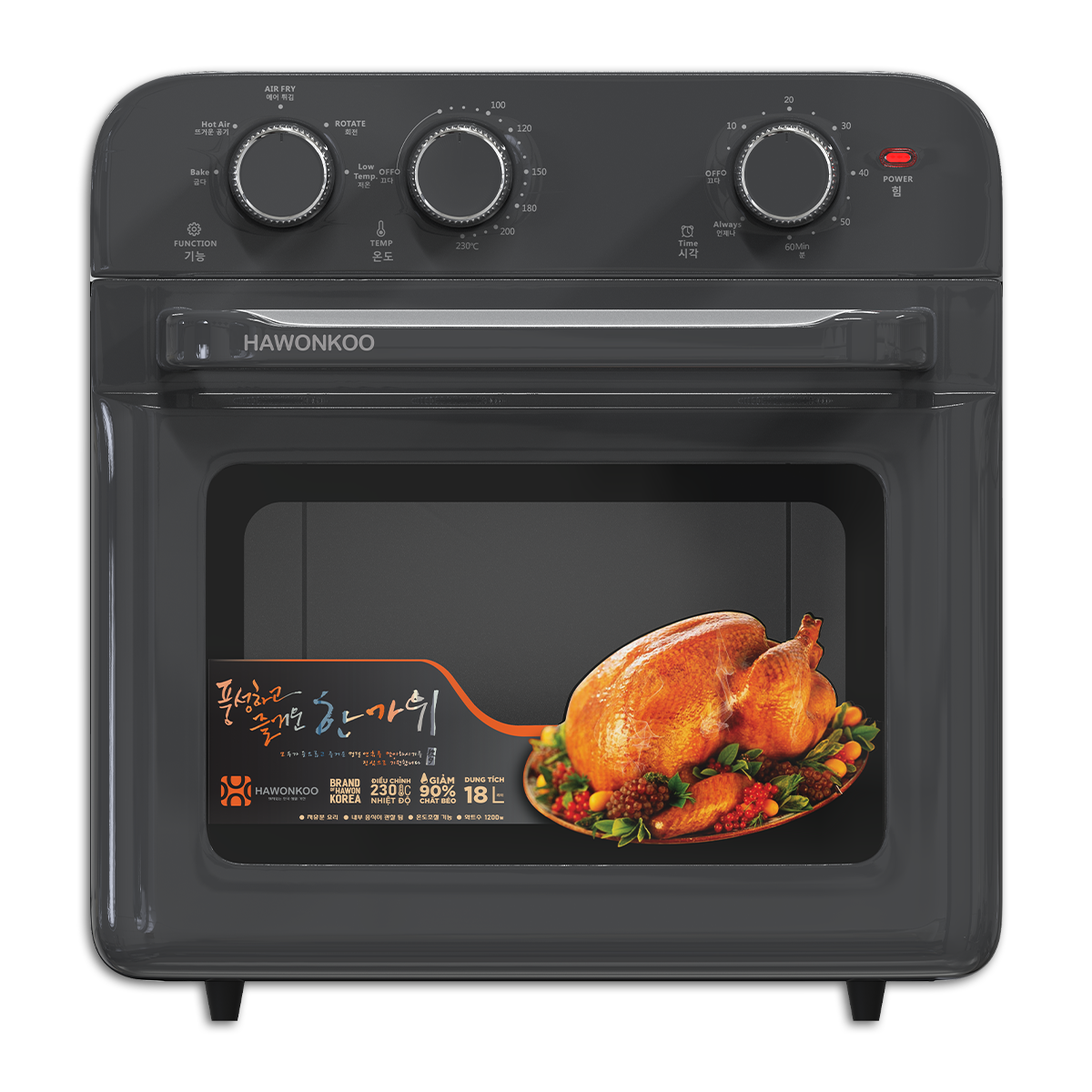 Nồi chiên không dầu Hawonkoo AFH-180