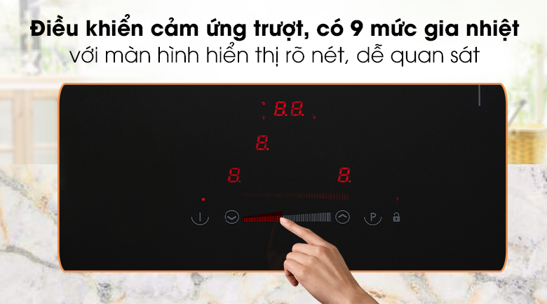 Bếp từ 3 vùng nấu Hafele HC-I603D