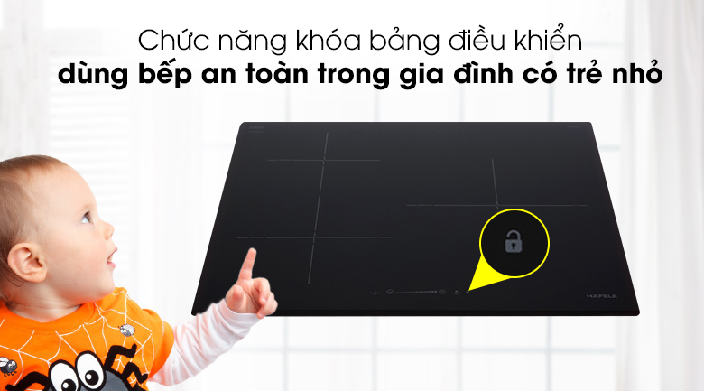 Bếp từ 3 vùng nấu Hafele HC-I603D