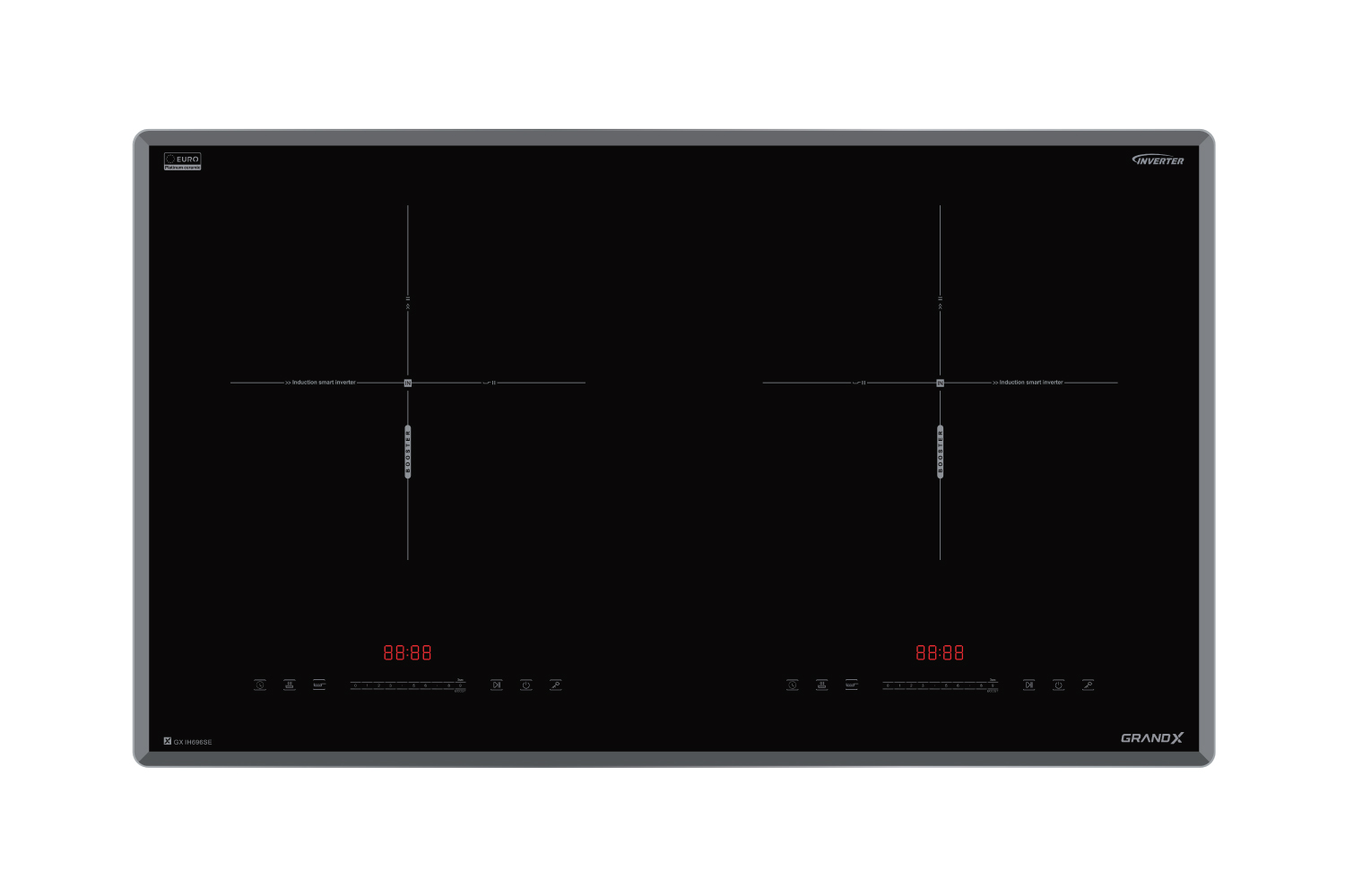 Bếp từ đôi GrandX GX IH696SE