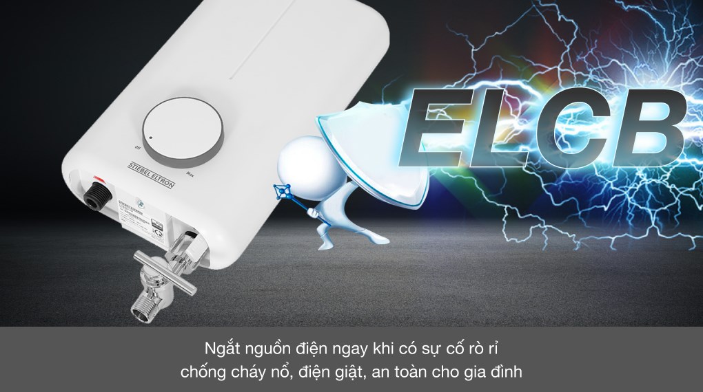 Máy nước nóng trực tiếp đơn điểm Stiebel Eltron DE 35 EC (VN)
