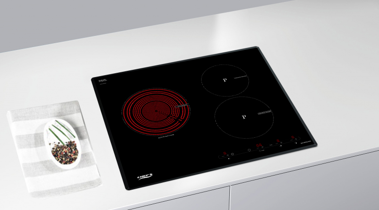 Bếp điện từ kết hợp hồng ngoại Chefs EH-MIX545N