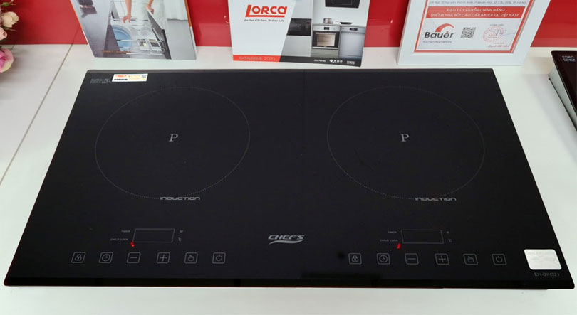 Bếp từ đôi Chefs EH-DIH321