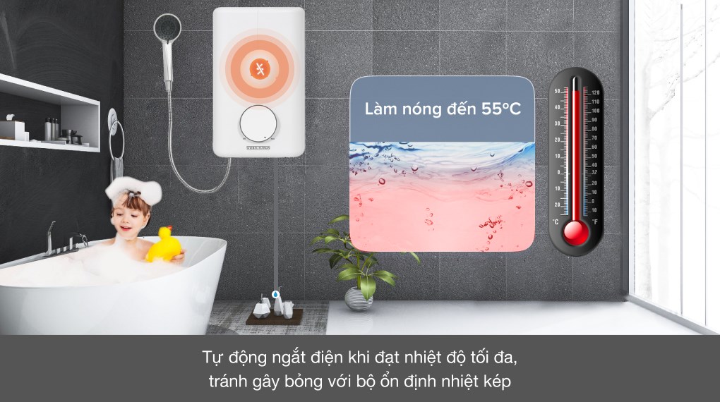 Máy nước nóng trực tiếp đơn điểm Stiebel Eltron DE 35 EC (VN)