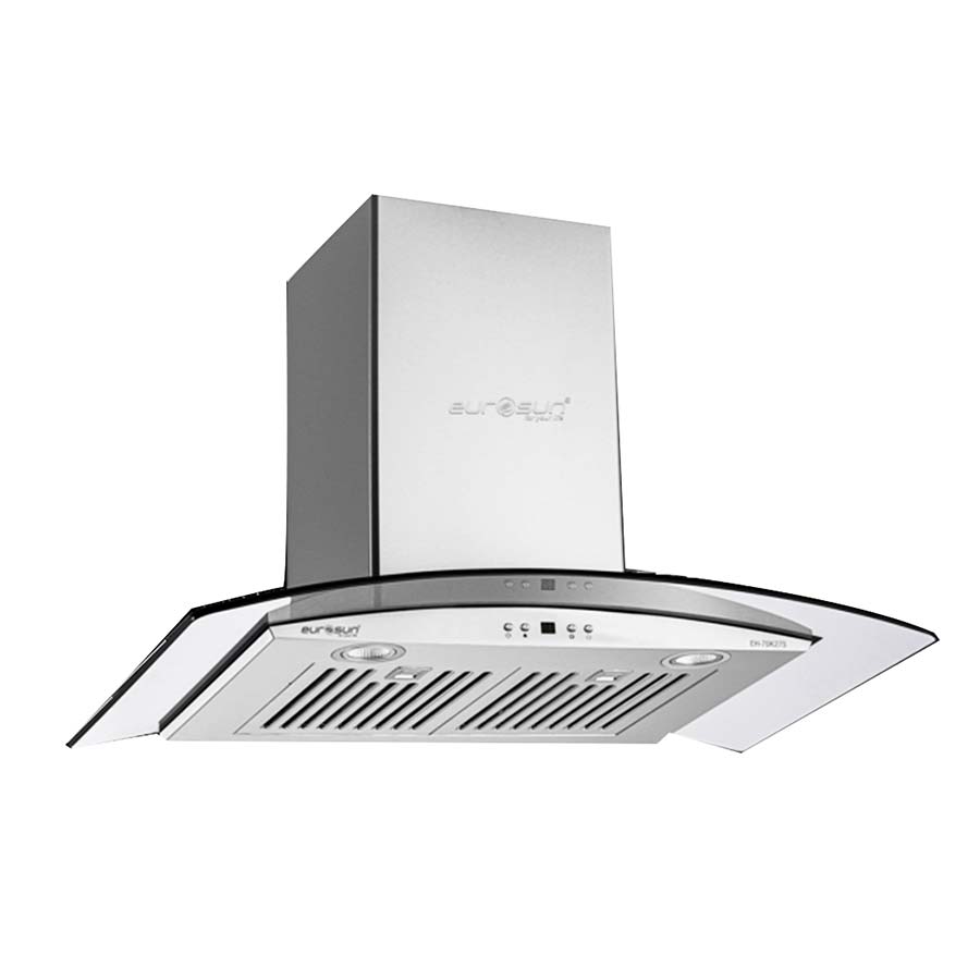 Máy hút khói, hút mùi kính cong Eurosun EH - 70K27S