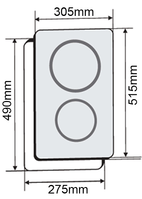 Bếp từ đôi Arber AB-001
