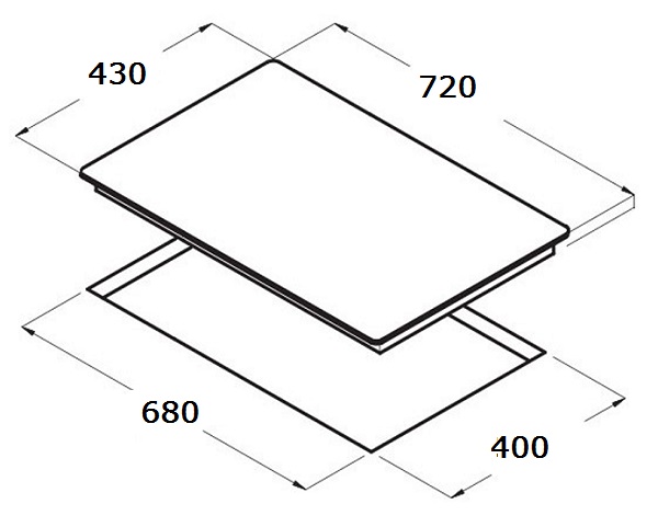 Bếp hồng ngoại đôi Chefs EH-DHL321