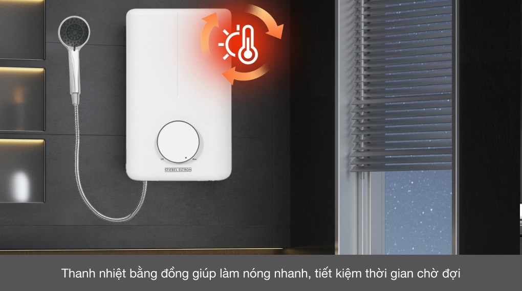 Máy nước nóng trực tiếp đơn điểm Stiebel Eltron DE 35 EC (VN)
