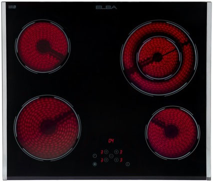 Bếp điện hồng ngoại 4 vùng nấu Elba 345-005SS