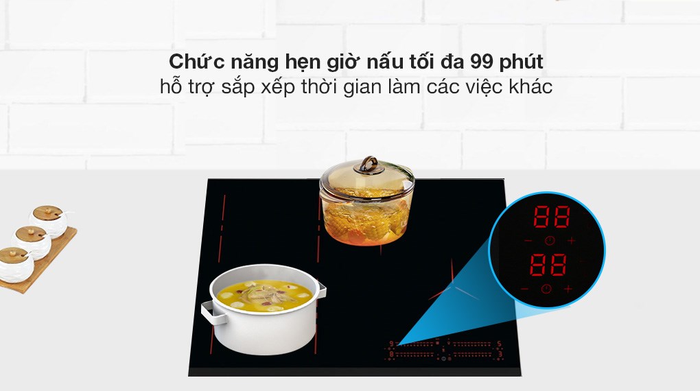 Bếp từ 4 vùng nấu Electrolux EIP8546