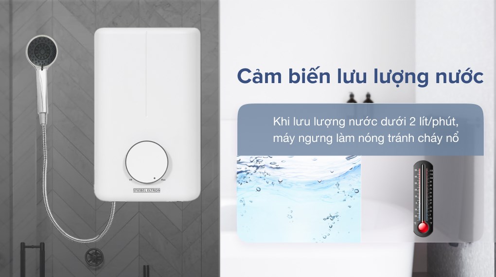 Máy nước nóng trực tiếp đơn điểm Stiebel Eltron DE 35 EC (VN)