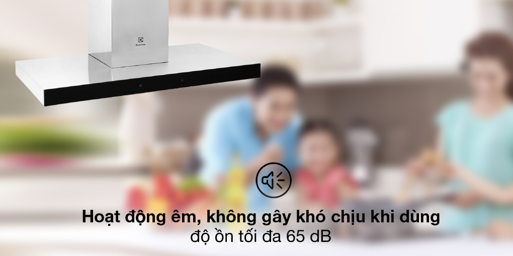Máy hút khói, hút mùi kính ngang Electrolux LFT769X