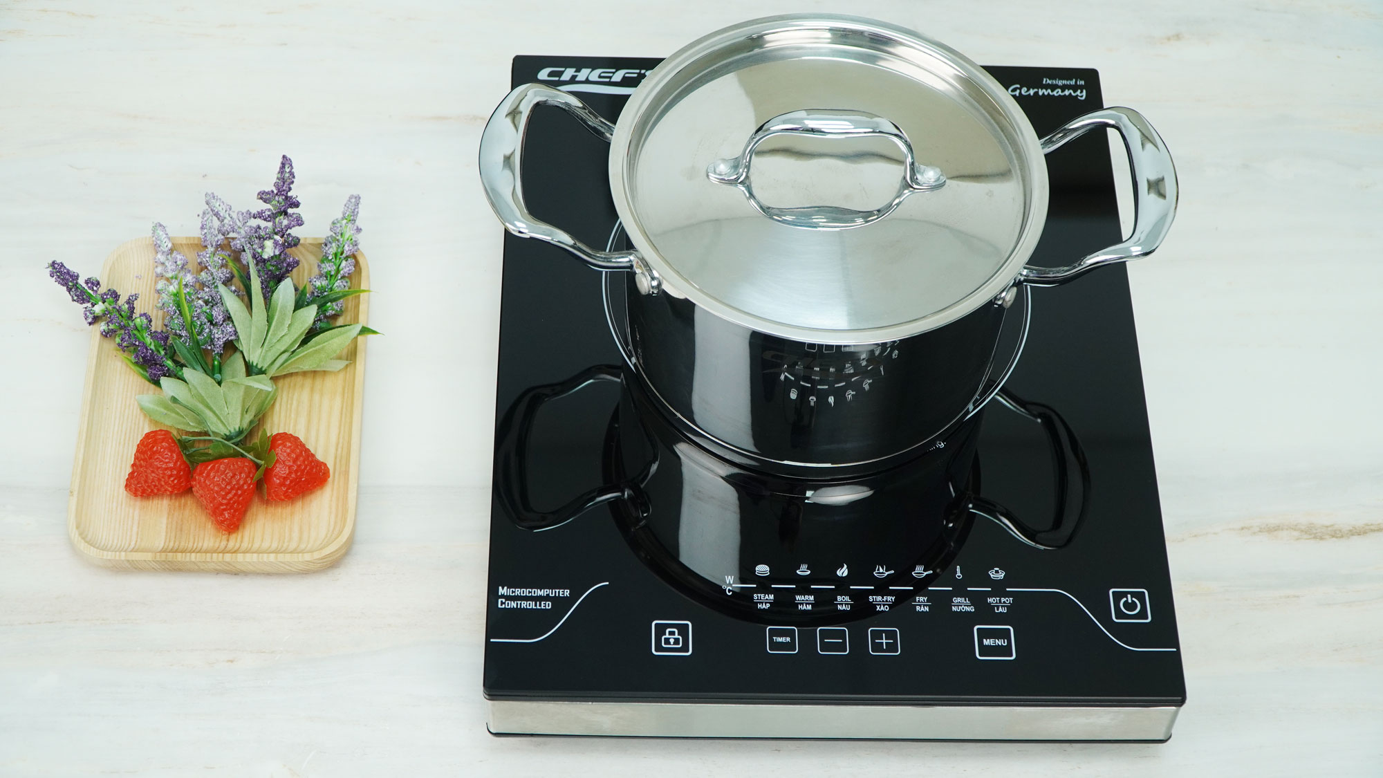 Bếp điện từ đơn Chefs EH-IH2000A