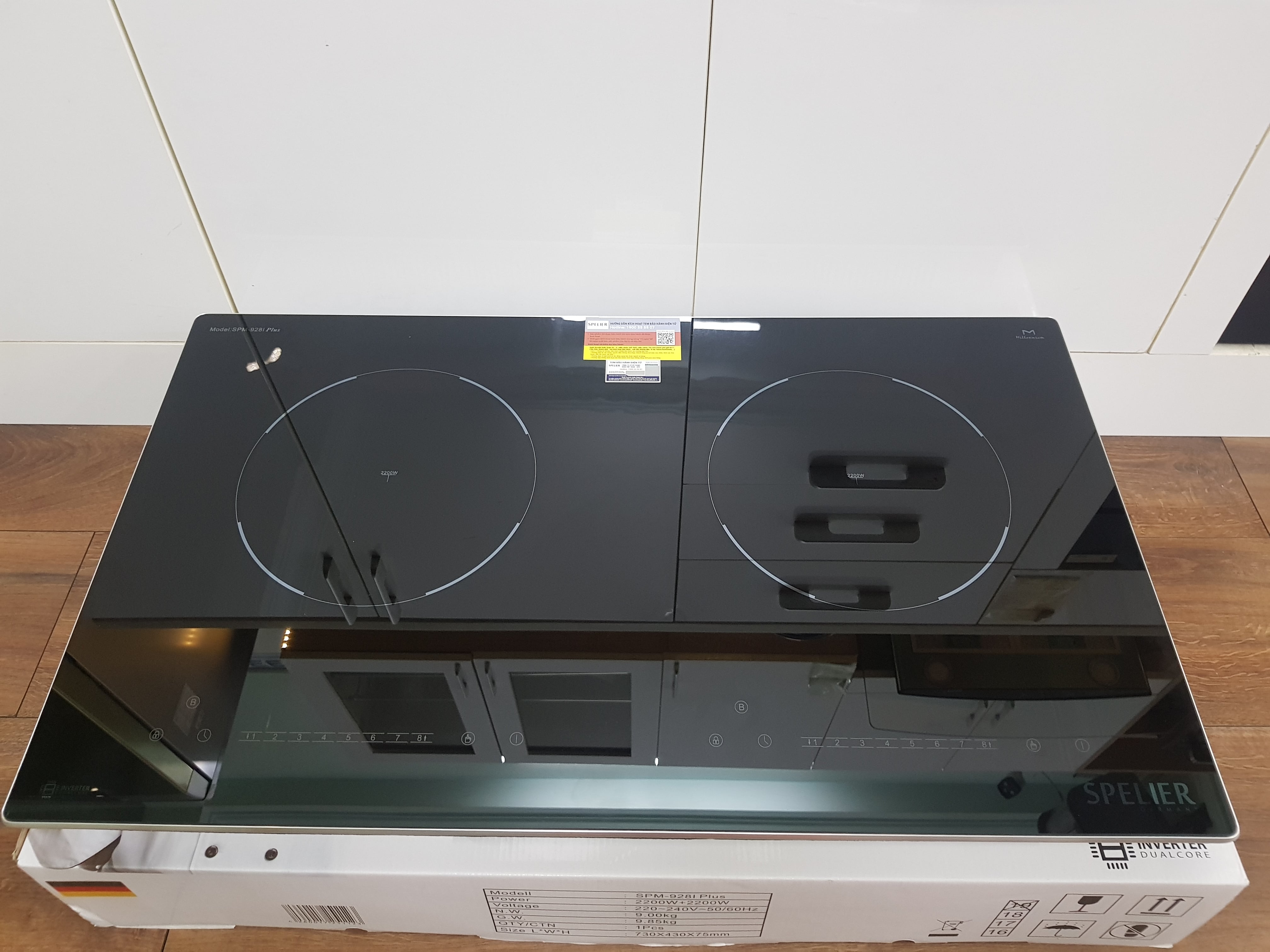 Bếp từ đôi Spelier SPM 928I Plus