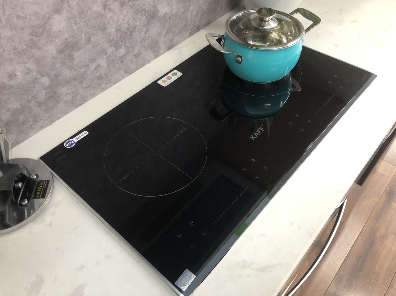 Bếp từ kết hợp hồng ngoại Kaff KF-FL108