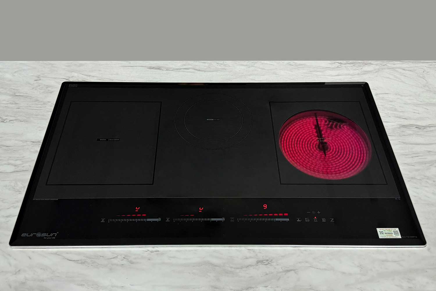 Bếp từ kết hợp hồng ngoại Eurosun EU - TE398Pro