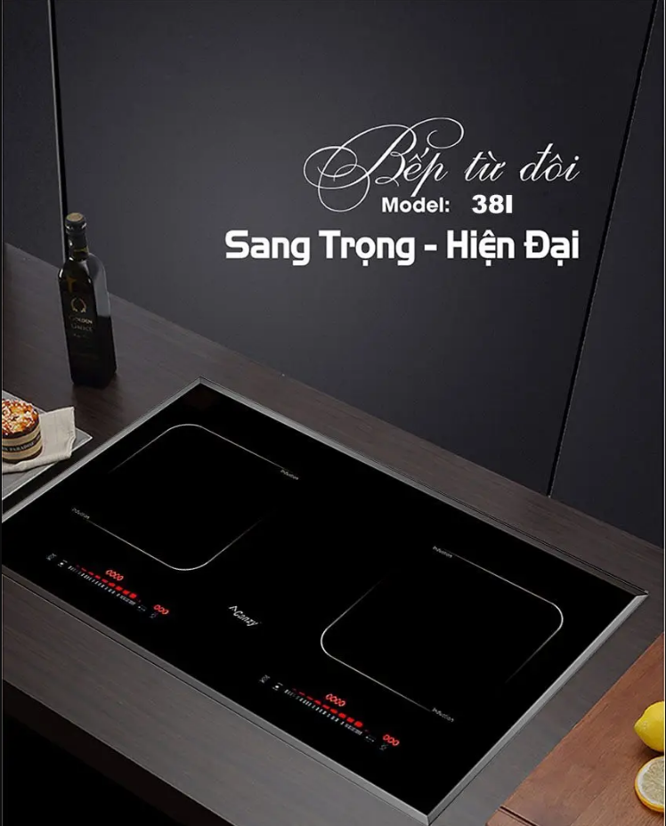 (Combo) Bếp điện từ đôi Canzy CZ-38I
