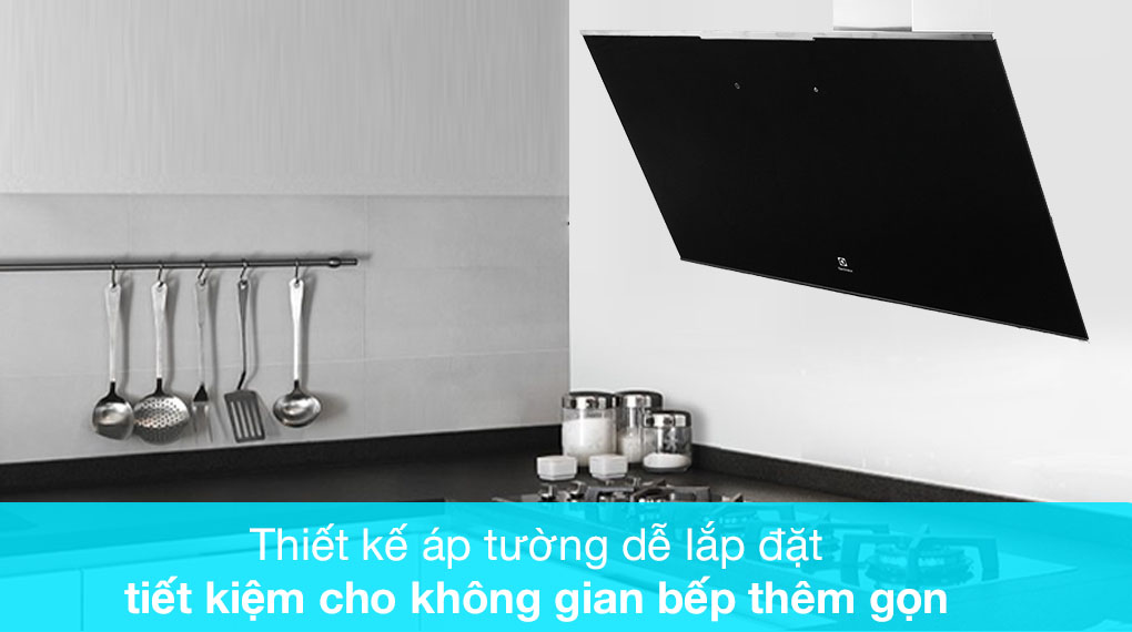 Máy hút khói, hút mùi kính vát Electrolux KFVB19K