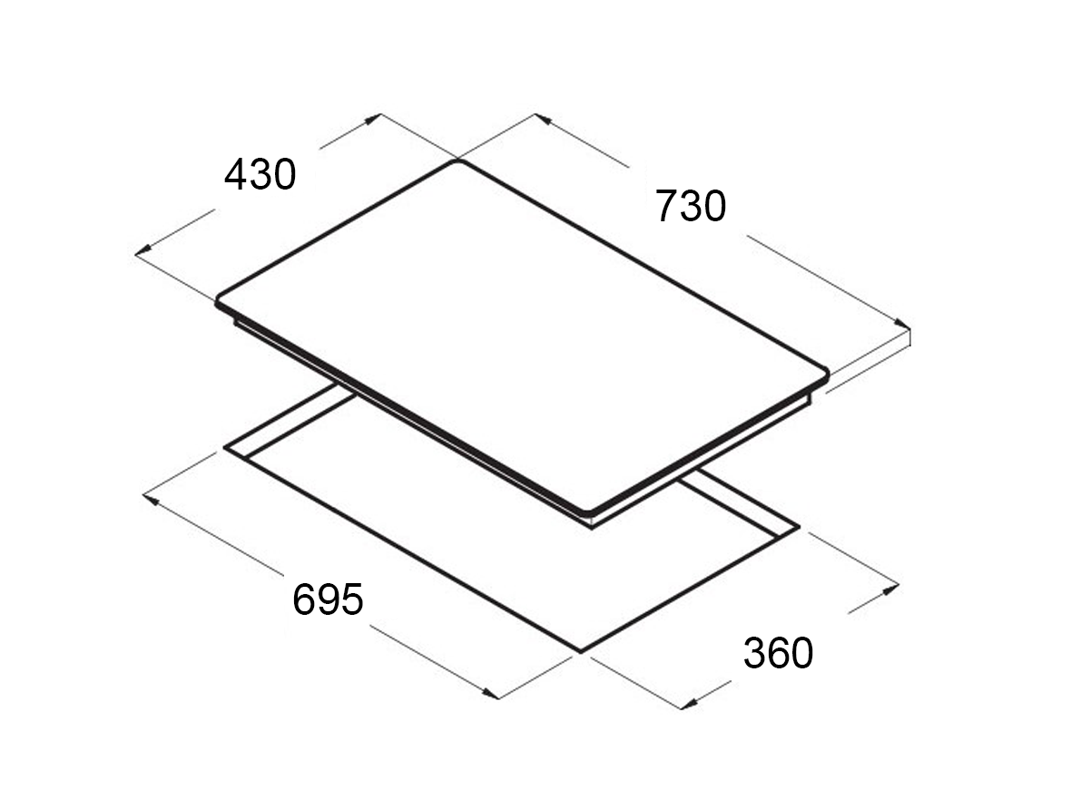 Bếp từ đôi Teka IZ 7210